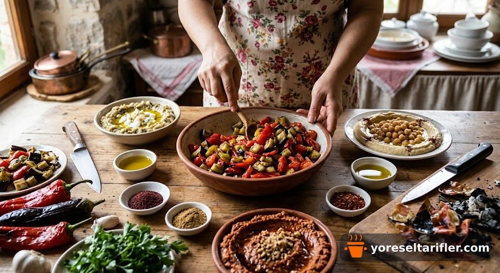 Üç Farklı Hatay Mezesi Tarifi — Adım 4