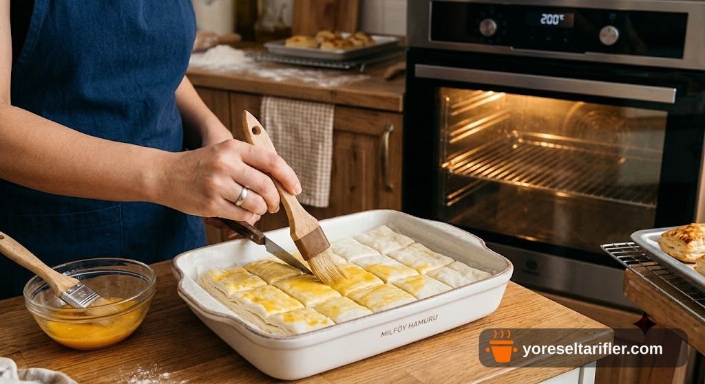 Üç Peynirli Çıtır Ispanaklı Börek Tarifi — Adım 10