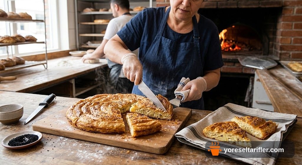 Üç Peynirli Çıtır Ispanaklı Börek Tarifi — Adım 11