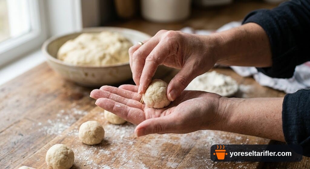 Un ve Sıvı Yağla Kolay Kurabiye Tarifi — Adım 3