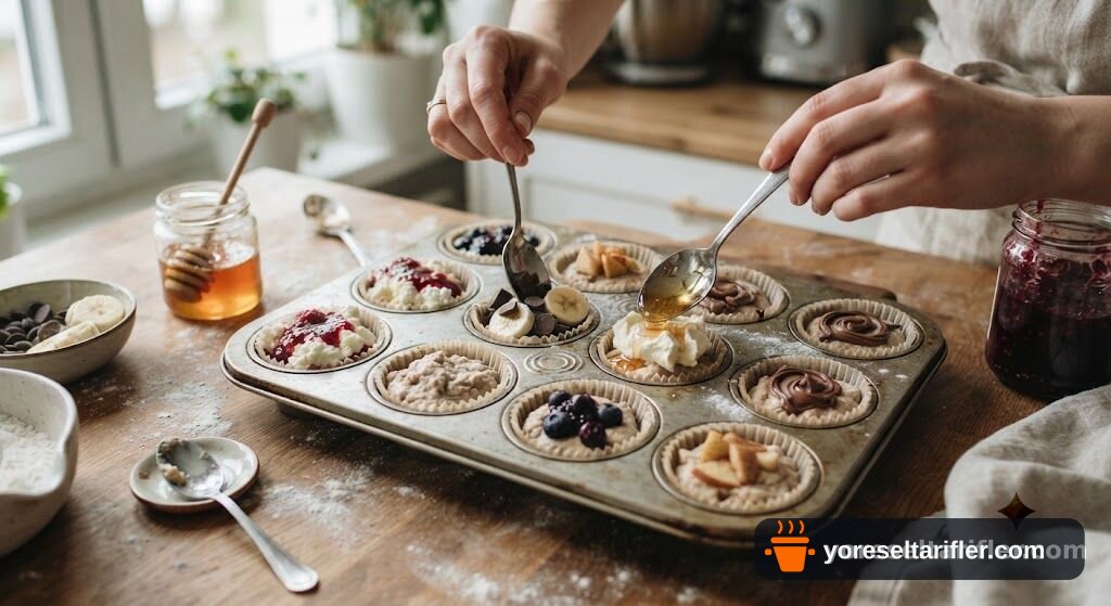 Üşengeçlere Pişmeyen Mini Tartlar Tarifi — Adım 5