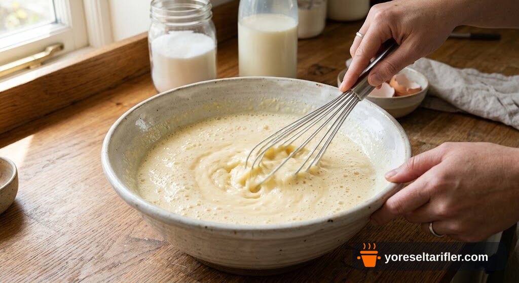 Vanilyalı Yumuşacık Pancake Tarifi — Adım 2
