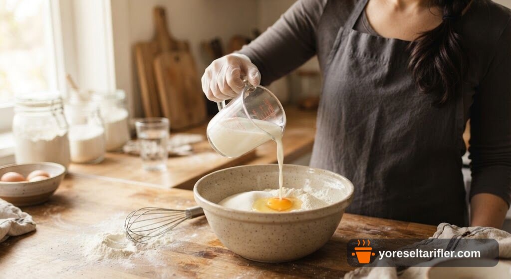 Vanilyalı Yumuşacık Pancake Tarifi — Adım 5