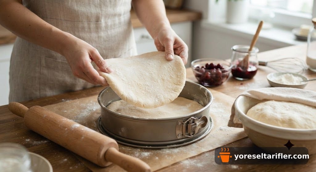 Vişne Soslu Yoğurt Keki Tarifi — Adım 3