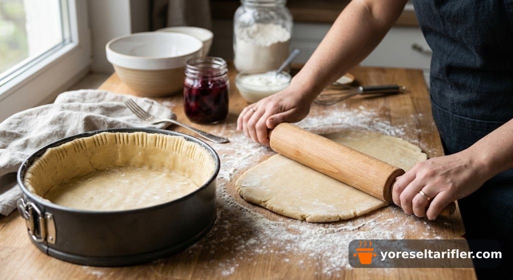 Vişne Soslu Yoğurt Keki Tarifi — Adım 5