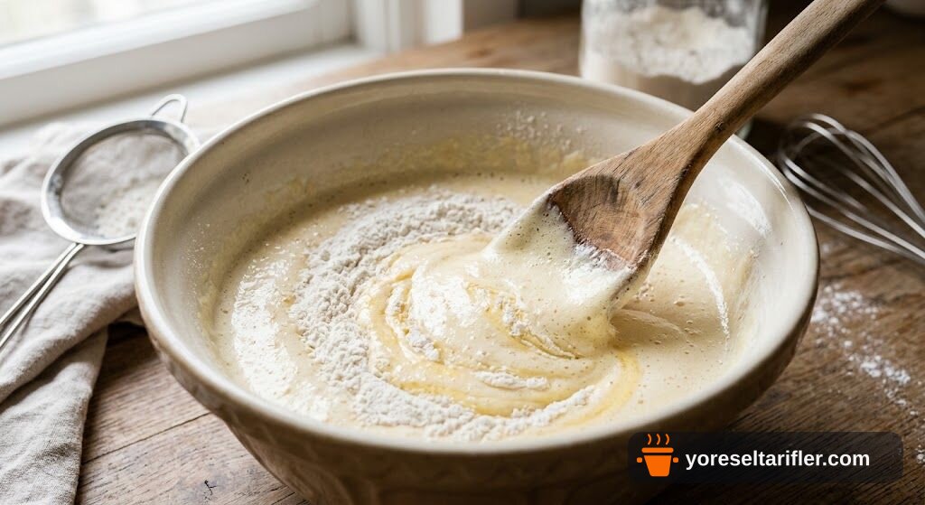 Vişneli Beyaz Çikolatalı Pasta Tarifi — Adım 2