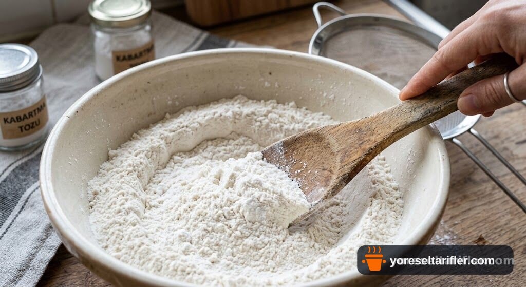 Yaban Mersinli Yoğurtlu Kek Tarifi — Adım 3