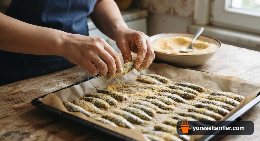 Yağlı Kağıtta Hamsi Tava Tarifi — Adım 2