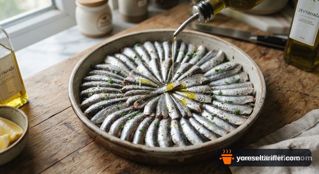 Yağlı Kağıtta Hamsi Tava Tarifi — Adım 3