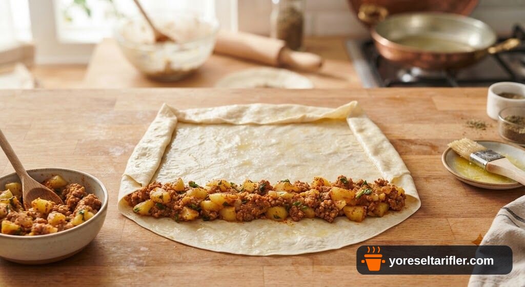 Yalancı Beyti Kebabı Patatesli Tarifi — Adım 1