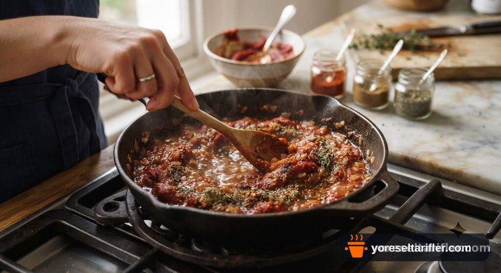 Yaprak Yaprak Zeytinyağlı Lahana Sarması Tarifi — Adım 4