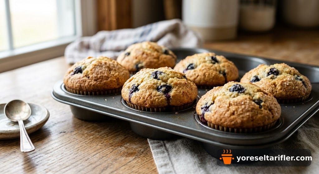 Yer Fıstığı Ezmesi Muffin Tarifi — Adım 4