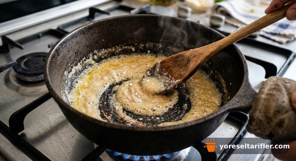 Yeşil Erikli Ekşi Çorba Tarifi — Adım 1