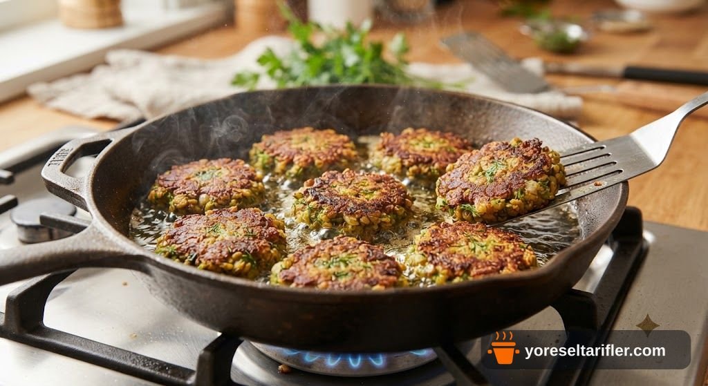 Yeşil Mercimek Köftesi Çocukların Bile Seveceği Tarif Tarifi — Adım 5