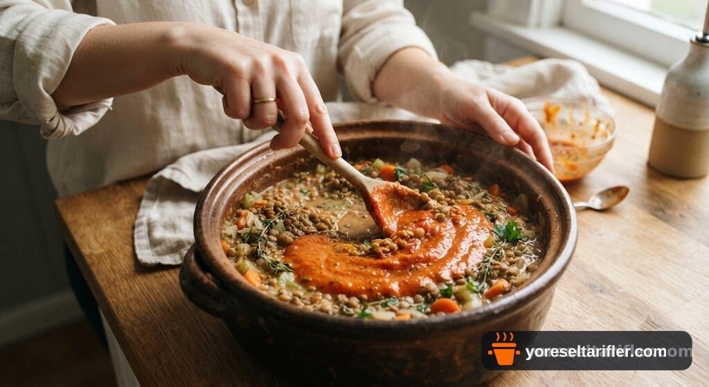 Yeşil Mercimek Salatası Nar Ekşili Tarifi — Adım 6