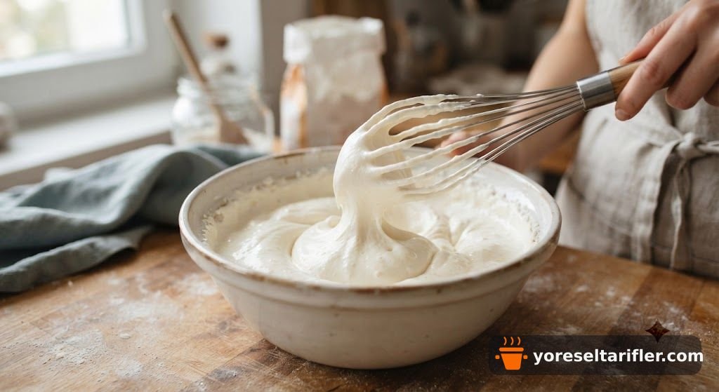 Yeşil Renk Sürprizli Ispanaklı Kek Tarifi — Adım 6