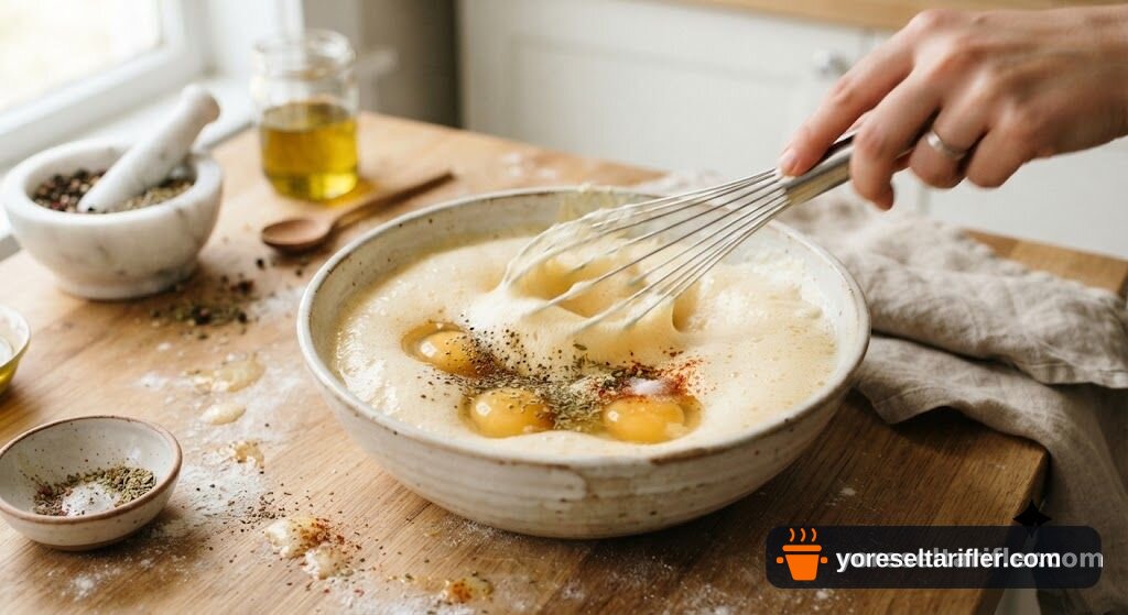 Yeşillikli Omlet Tarifi — Adım 3