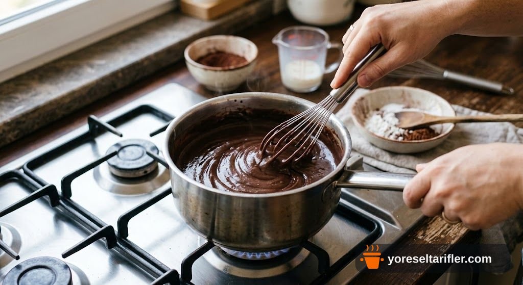 Yoğun Kakaolu Rulo Pasta Tarifi — Adım 3