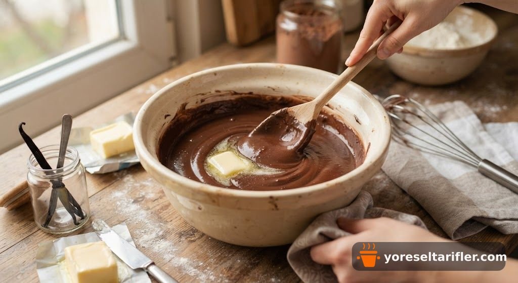 Yoğun Kakaolu Rulo Pasta Tarifi — Adım 4