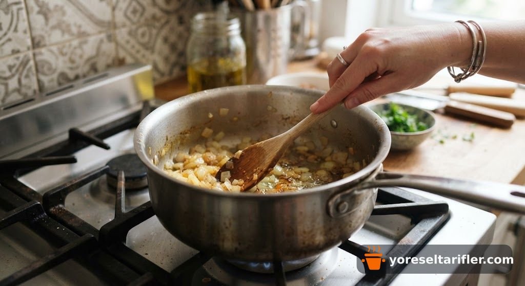 Yoğun Kremalı Mercimek Çorbası Tarifi — Adım 3