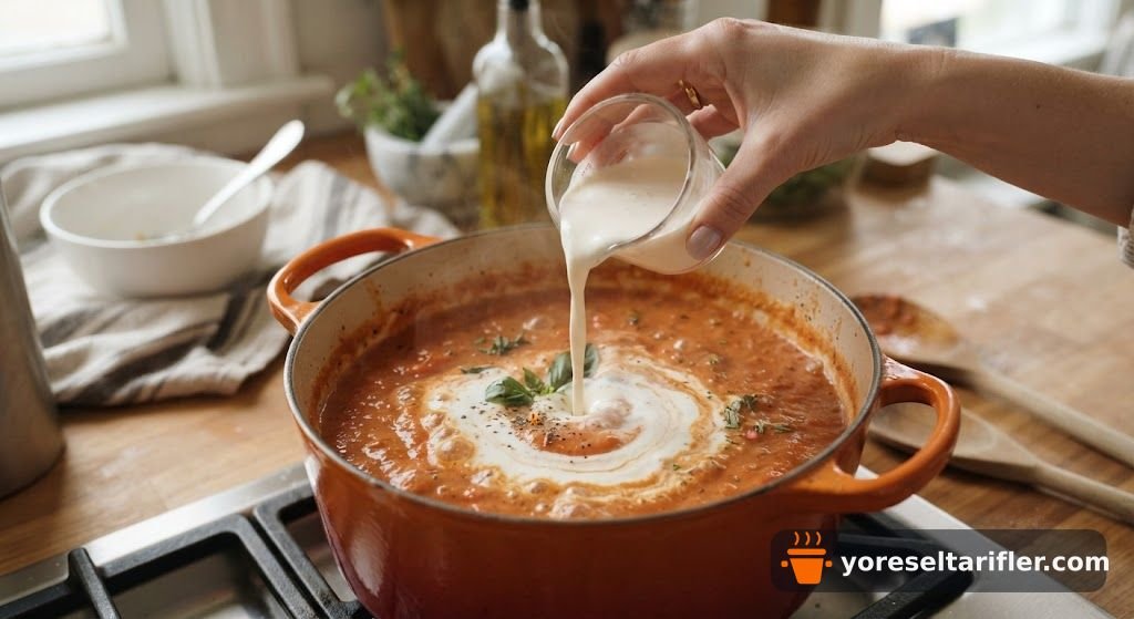 Yoğun Kremalı Mercimek Çorbası Tarifi — Adım 6