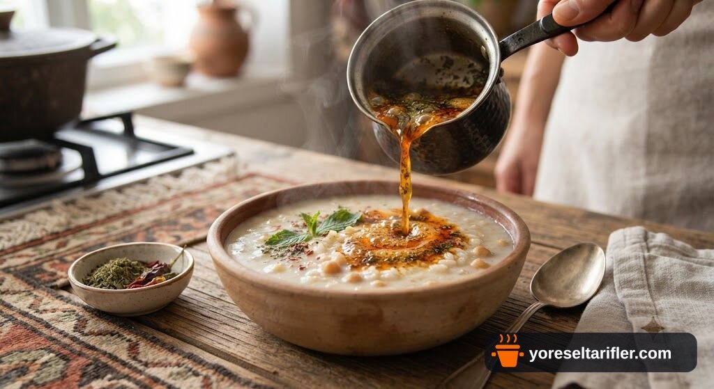 Terbiyeli Yoğurt Çorbası Tarifi — Adım 6