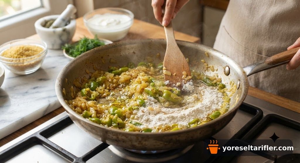 Yoğurtlu Bulgur Çorbası Tarifi — Adım 3