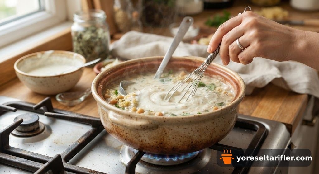 Yoğurtlu Bulgur Çorbası Tarifi — Adım 7