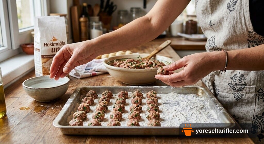 Yoğurtlu Bulgur Köftesi Tarifi — Adım 4