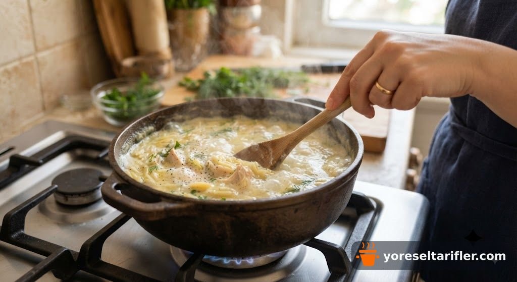 Yoğurtlu Havuçlu Şehriye Çorbası Tarifi — Adım 7