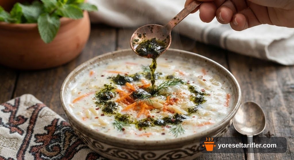 Yoğurtlu Havuçlu Şehriye Çorbası Tarifi — Adım 8