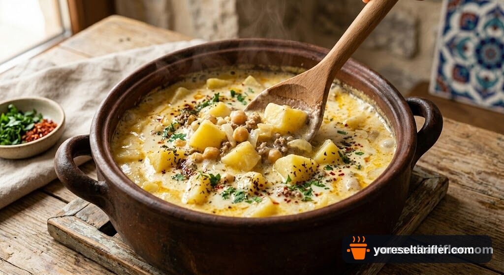 Yoğurtlu Patates Yemeği Tarifi — Adım 5