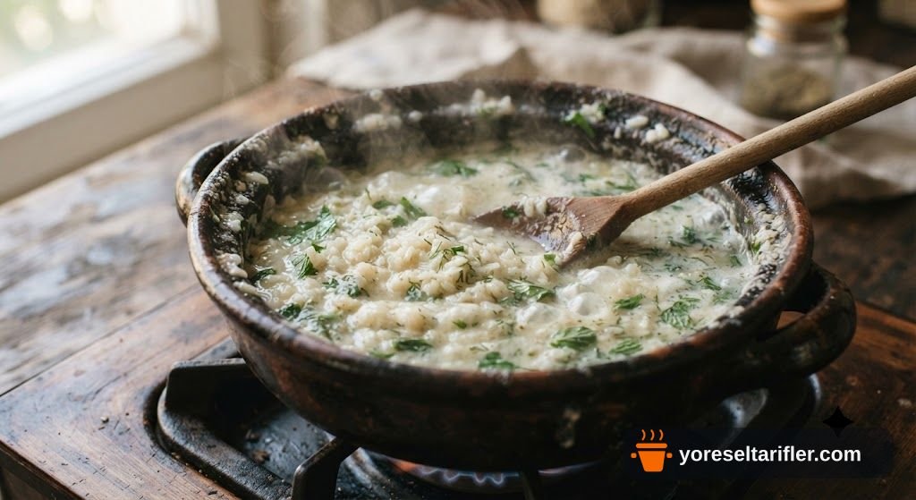 Yoğurtlu Pirinç Çorbası Tarifi — Adım 10