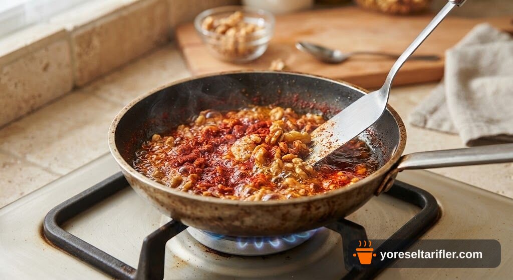 Yoğurtlu Sebzeli Erişte Salatası Tarifi — Adım 6