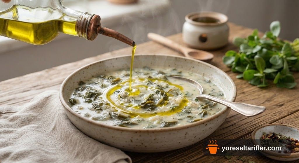 Yoğurtlu Semizotu Çorbası Tarifi — Adım 3