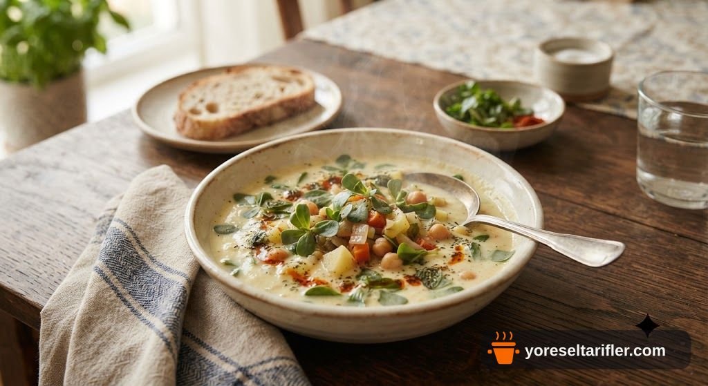 Yoğurtlu Semizotu Çorbası Tarifi — Adım 4