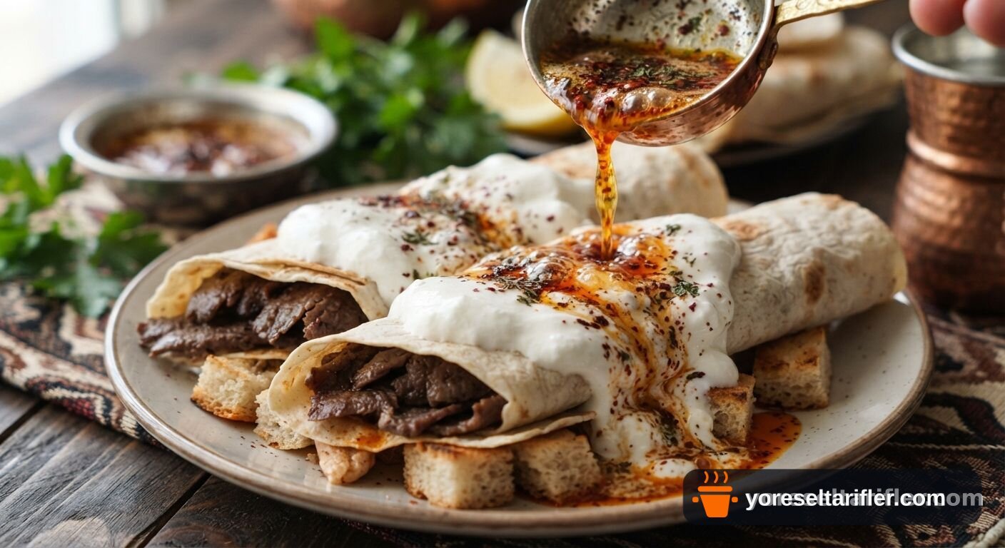 Yoğurtlu Tavuk Dürüm Tarifi — Adım 9