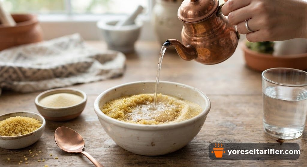 Yoğurtlu Topalak Çorbası Tarifi — Adım 1