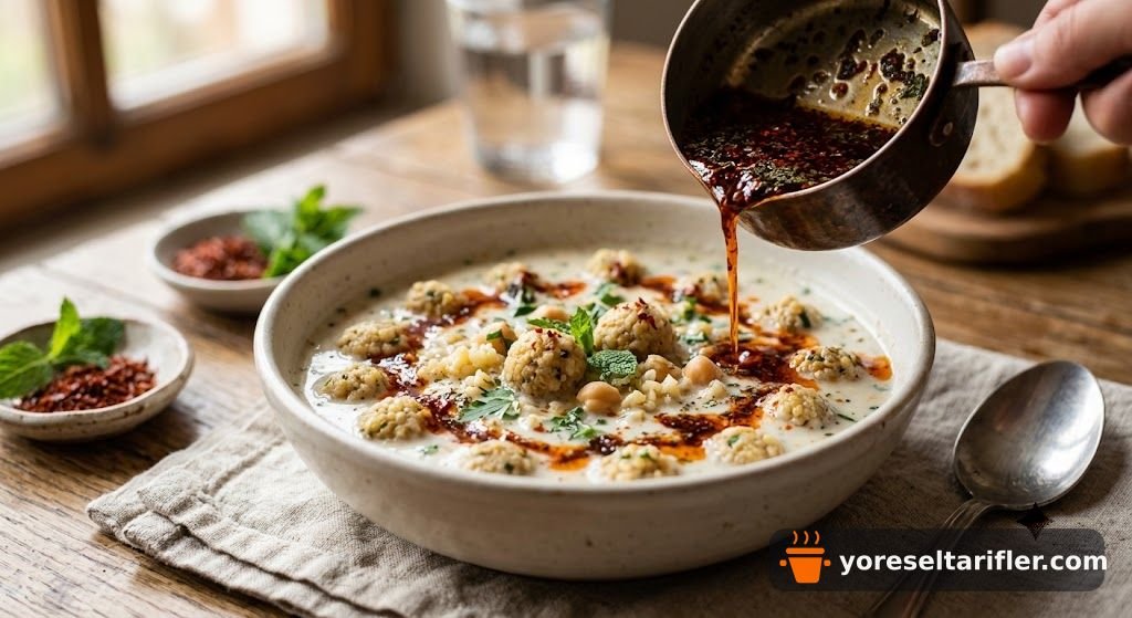 Yoğurtlu Topalak Çorbası Tarifi — Adım 8