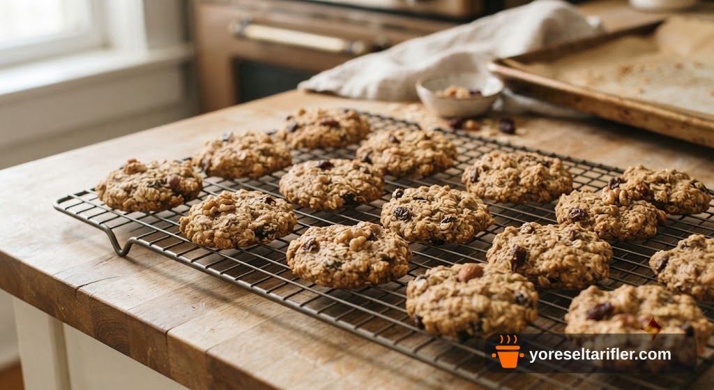 Yulaf Ezmesi ile Fit Kurabiye Tarifi — Adım 9