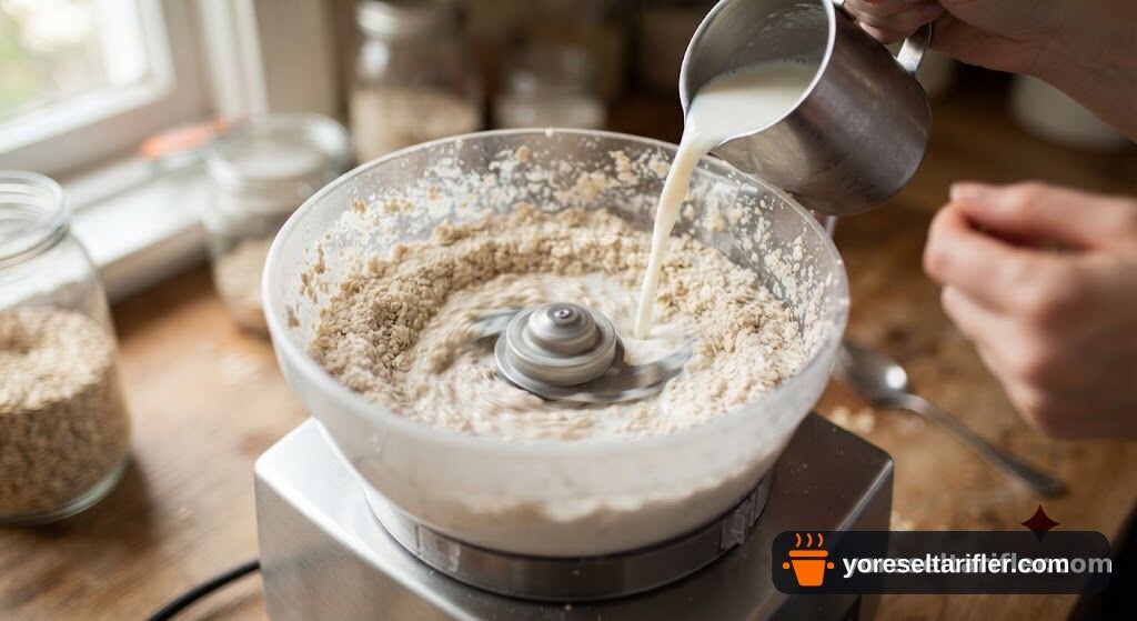 Yulaflı Fit Kurabiye Tarifi — Adım 2
