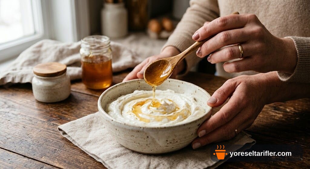 Yulaflı Frambuazlı Yoğurt Tatlısı Tarifi — Adım 4