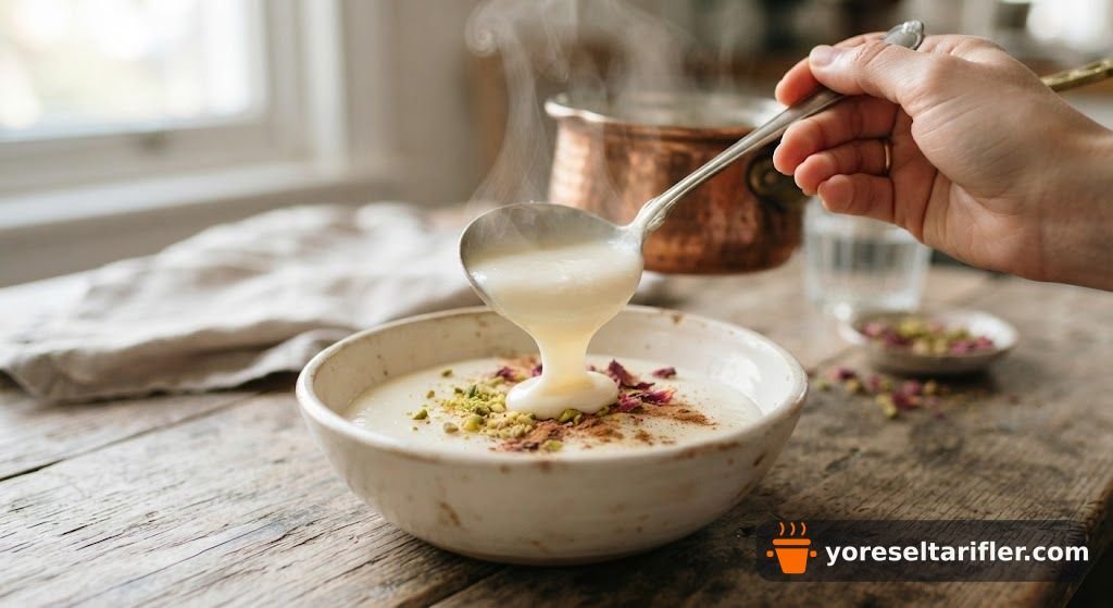 Yulaflı Sütlü Muhallebi Tarifi — Adım 7