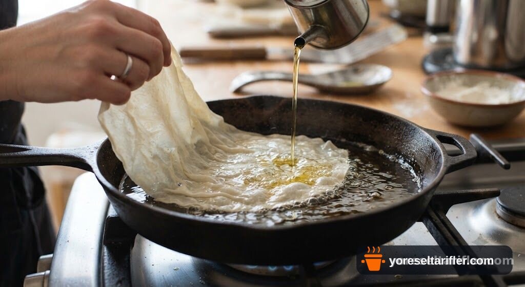 Yumurtalı Çıtır Tava Böreği Tarifi — Adım 1