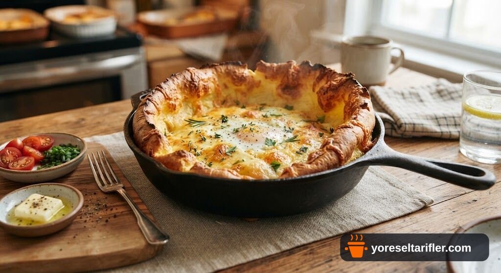 Yumurtalı Kaşarlı Dutch Baby Tarifi — Adım 4