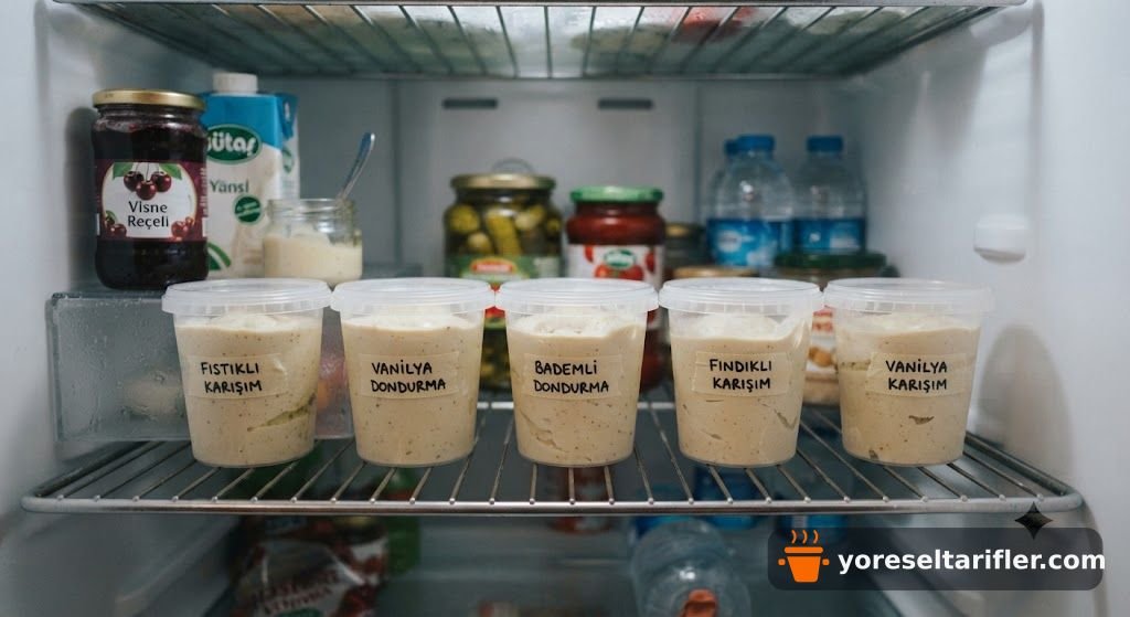 Yumurtasız Dondurma Tarifi — Adım 2