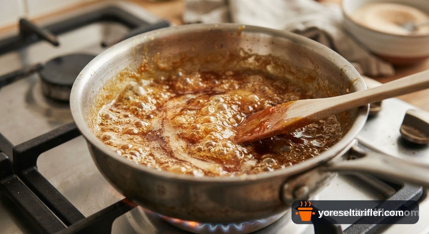 Yumurtasız Krem Karamel Tarifi — Adım 1
