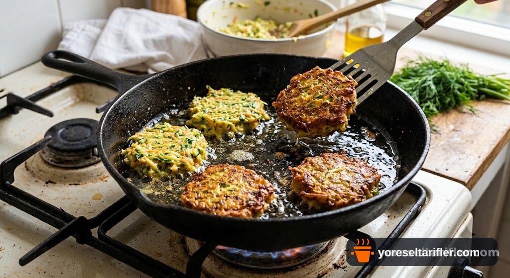 Yumurtasız Mücver Tarifi — Adım 4