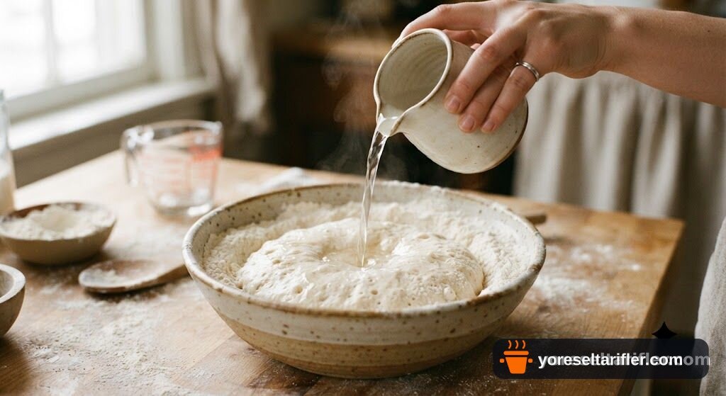 Yumuşacık Çavdarlı Ekmek Tarifi — Adım 3