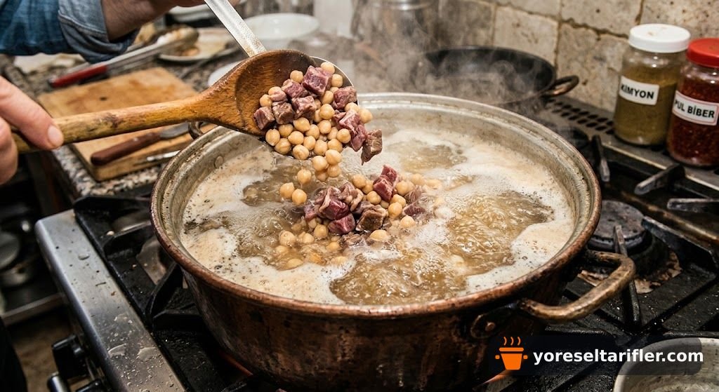 Yumuşacık Dana Etli Nohut Yemeği Tarifi — Adım 5